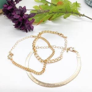 Chain Bracelet Stack